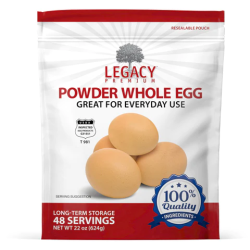 48 Whole Powdered Eggs Pouch