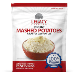 30 Serving Dehydrated Instant Mashed Potatoes